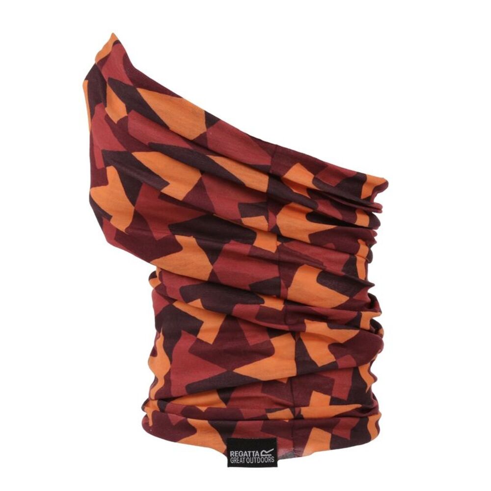 Regatta Childrens/Kids Printed Multi-Purpose Neck Warmer / Mineral Red